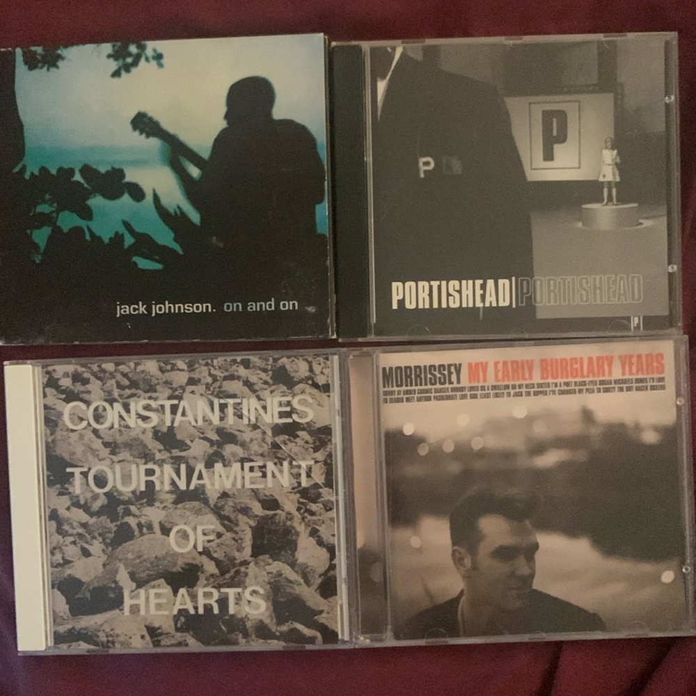 Fantastic 4 CD Bundle Portishead, Morrissey, Jack Johnson, Constantines 🔥